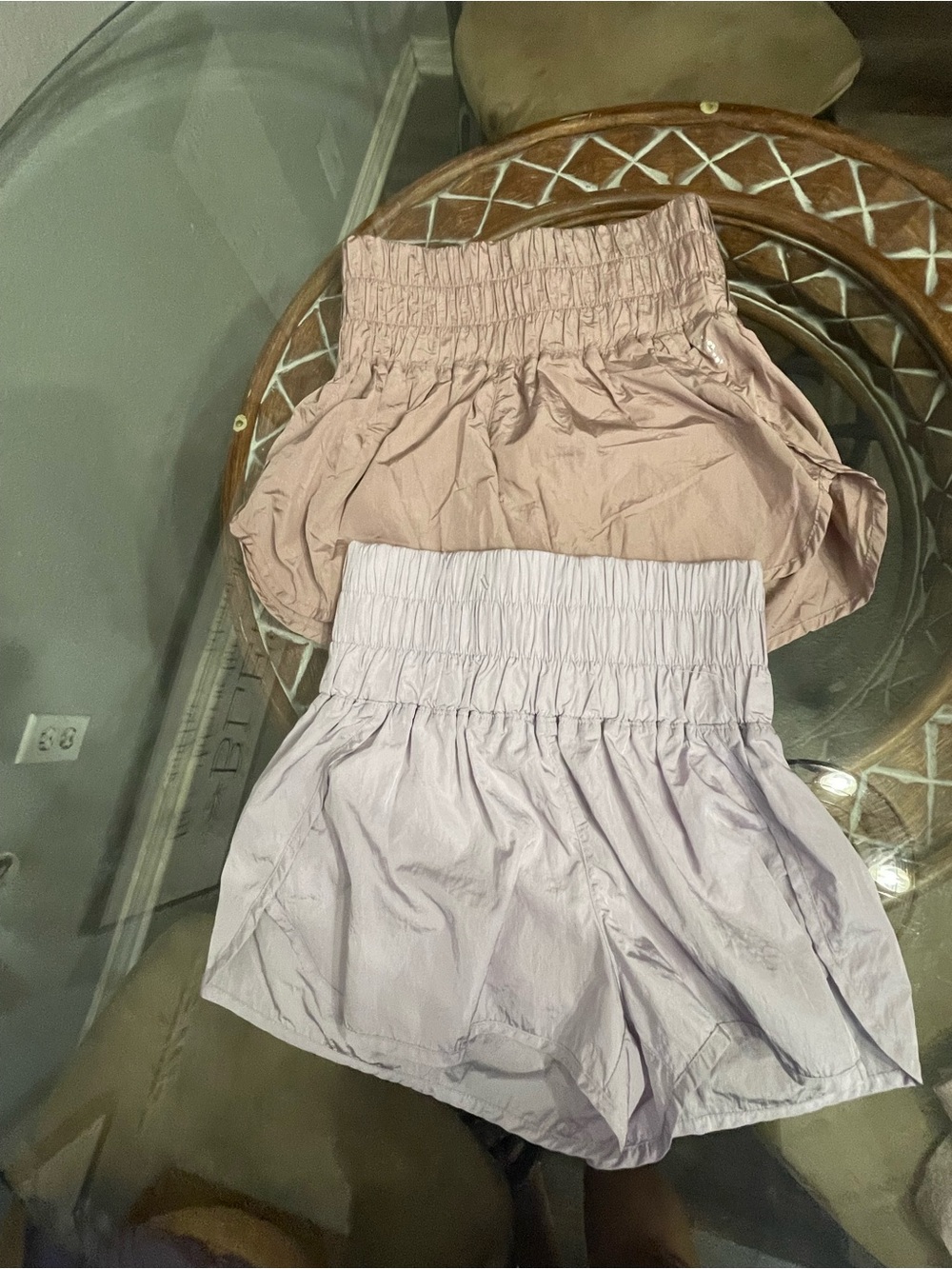 2 FP Movement  The Way Home Shorts Womens Sz small High Rise Lined shorts